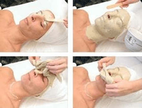 Peel off masker